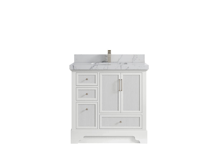 Alys 36 in. W x 22 in. D Center Sink Bathroom Vanity - photo 36