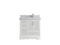 Alys 36 in. W x 22 in. D Right Offset Sink Bathroom Vanity - photo 36