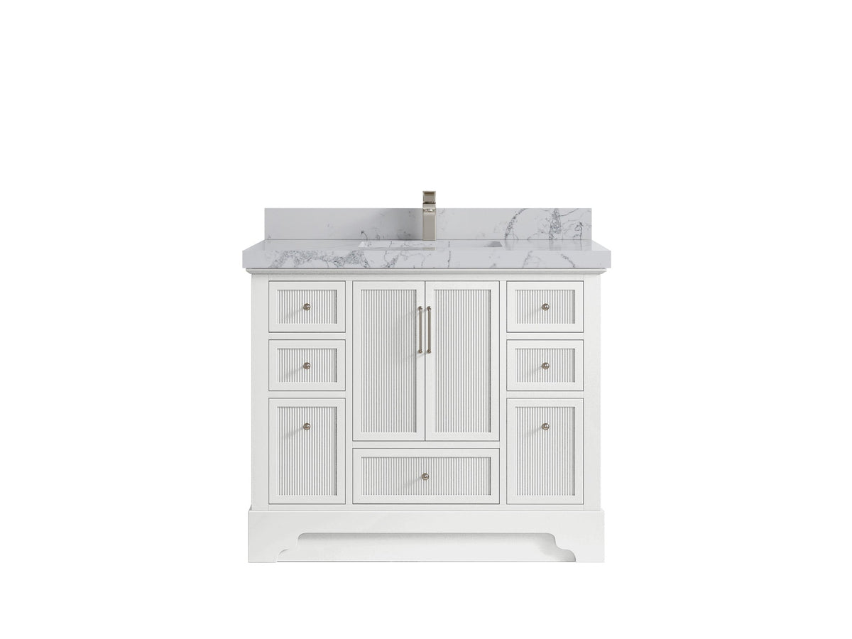 Alys 42 in. W x 22 in. D Single Sink Bathroom Vanity