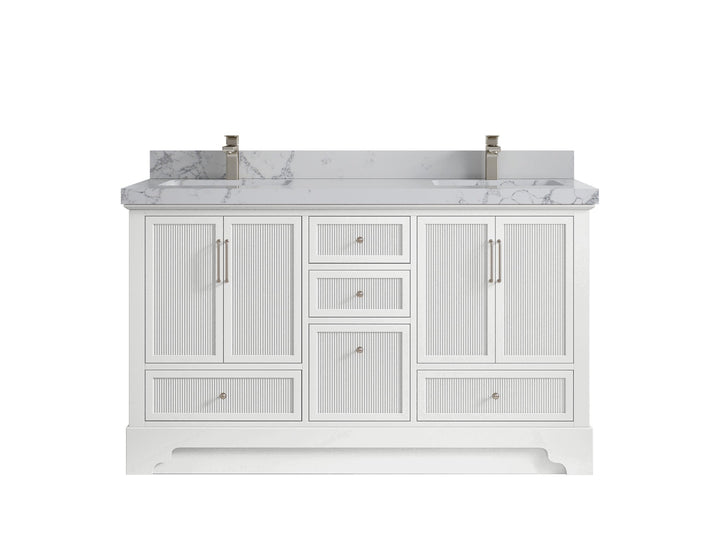 Alys 60 in. W x 22 in. D Double Sink Bathroom Vanity - photo 36