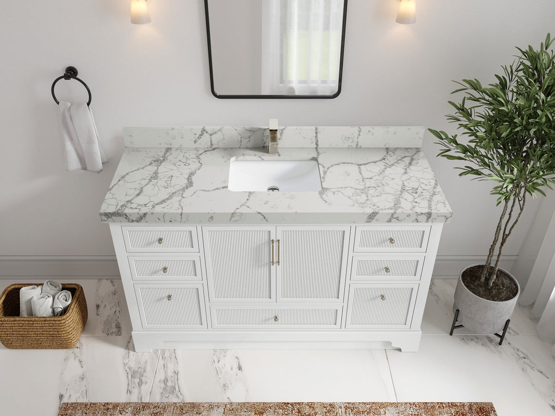 Alys 60 in. W x 22 in. D Single Sink Bathroom Vanity