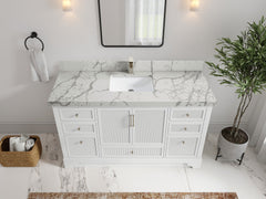 Alys 60 in. W x 22 in. D Single Sink Bathroom Vanity - photo 35