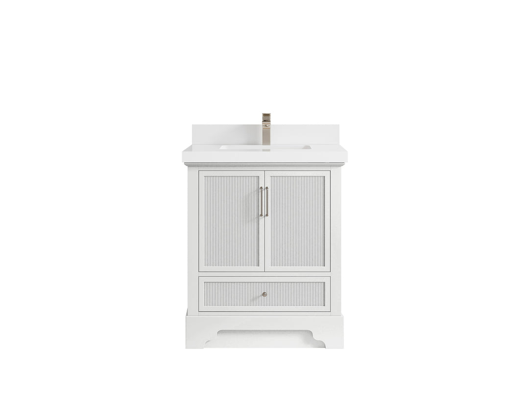 Alys 30 in. W x 22 in. D Single Sink Bathroom Vanity