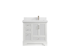Alys 36 in. W x 22 in. D Right Offset Sink Bathroom Vanity - photo 28