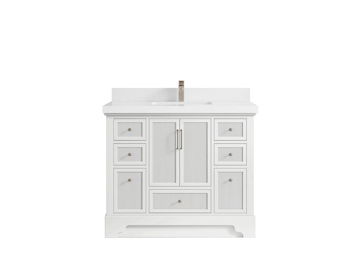 Alys 42 in. W x 22 in. D Single Sink Bathroom Vanity