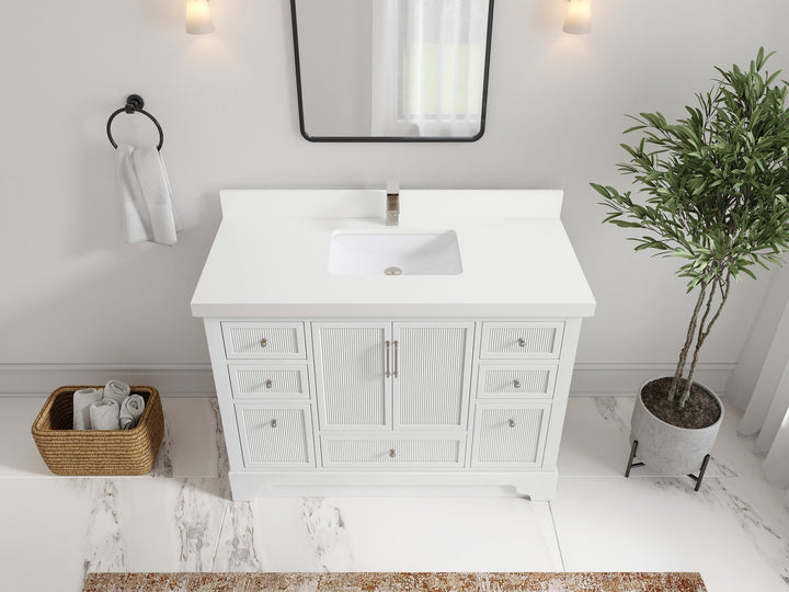 Alys 48 in. W x 22 in. D Single Sink Bathroom Vanity - photo 27