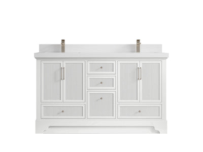 Alys 60 in. W x 22 in. D Double Sink Bathroom Vanity