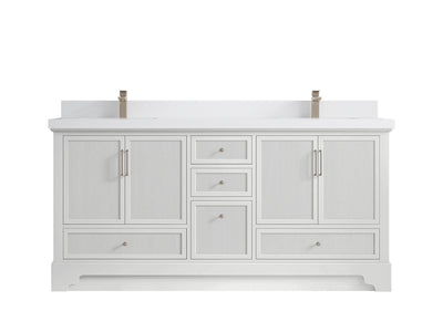 Alys 72 in. W x 22 in. D Double Sink Bathroom Vanity