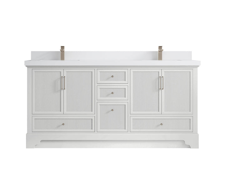 Alys 72 in. W x 22 in. D Double Sink Bathroom Vanity - photo 32