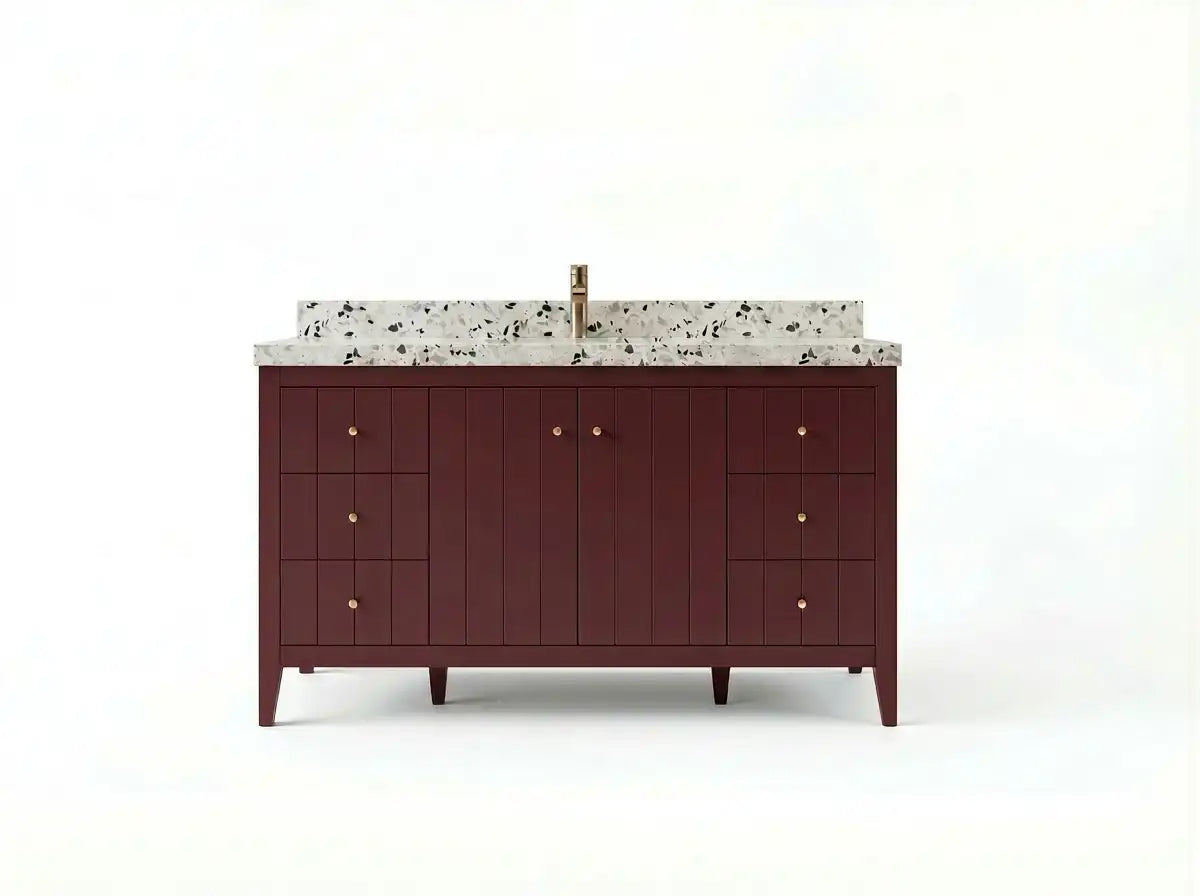 Atlanta 60 in. W x 22 in. D Single Sink Bathroom Vanity