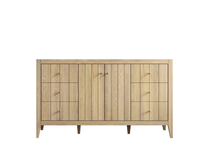 Atlanta White Oak 60 in. W x 22 in. D Single Sink Bathroom Vanity - photo 50