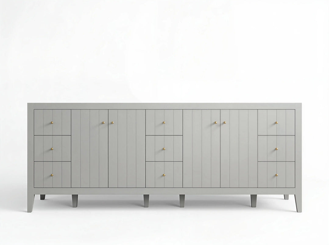 Atlanta 84 in. W x 22 in. D Double Sink Bathroom Vanity | 
              
                Coventry Gray
                
                  
             - ATL-CAB-CGR-83 - photo №36