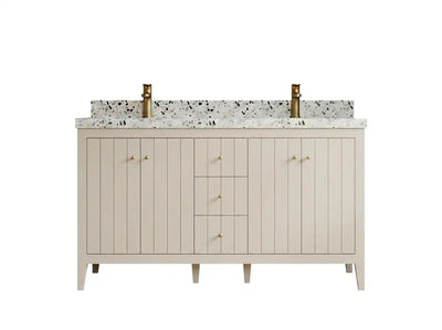 Atlanta 60 in. W x 22 in. D Double Sink Bathroom Vanity