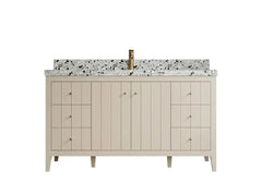 Atlanta 60 in. W x 22 in. D Single Sink Bathroom Vanity - photo 1