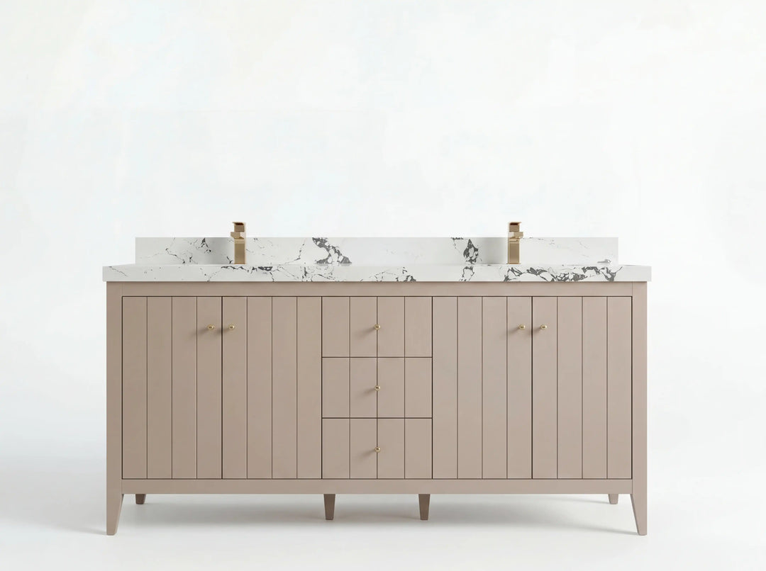 Bathroom Vanities - Bathroom Vanity with Countertop and Backsplash - photo 6