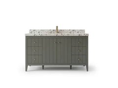 Atlanta 60 in. W x 22 in. D Single Sink Bathroom Vanity - photo 1