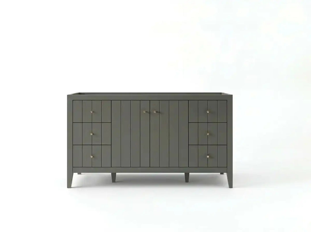 Atlanta 60 in. W x 22 in. D Single Sink Bathroom Vanity | 
              
                Pewter Green
                
                  
             - ATL-CAB-PGN-59S - photo №36
