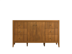 Atlanta Teak Wood 60 in. W x 22 in. D Single Sink Bathroom Vanity - photo 7