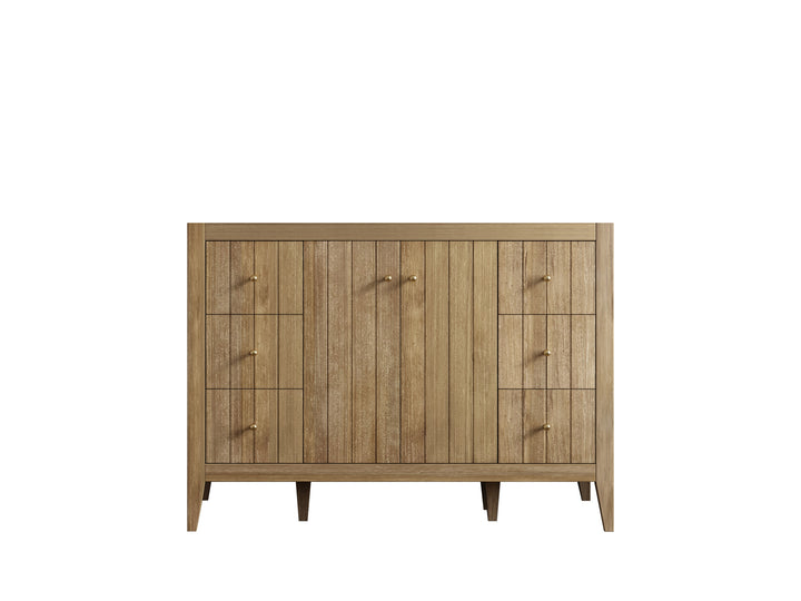 Atlanta Teak Wood 48 in. W x 22 in. D Single Sink Bathroom Vanity - photo 6