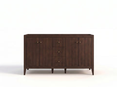 Atlanta Teak Wood 60 in. W x 22 in. D Double Sink Bathroom Vanity - photo 38