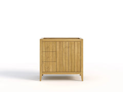 Atlanta Teak Wood 36 in. W x 22 in. D Center Sink Bathroom Vanity - photo 8