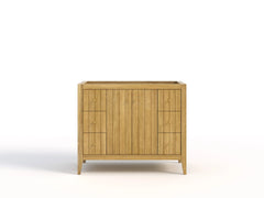 Atlanta Teak Wood 42 in. W x 22 in. D Single Sink Bathroom Vanity - photo 10
