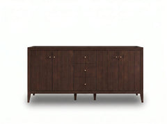 Atlanta Teak Wood 72 in. W x 22 in. D Double Sink Bathroom Vanity - photo 9