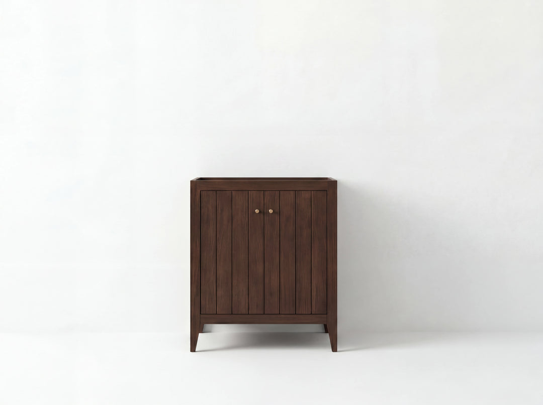 Atlanta Teak Wood 30 in. W x 22 in. D Single Sink Bathroom Vanity | 
              
                Dark Walnut Finish Teak
                
                  
             - ATL-TK-CAB-WLN-29 - photo №37