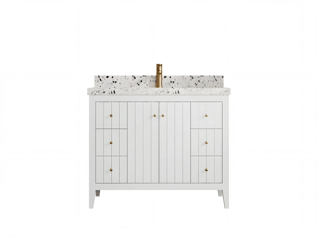 White Bathroom Vanity - photo 10