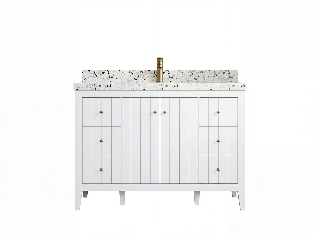White Bathroom Vanity - photo 8