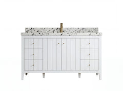 Atlanta 60 in. W x 22 in. D Single Sink Bathroom Vanity - photo 1