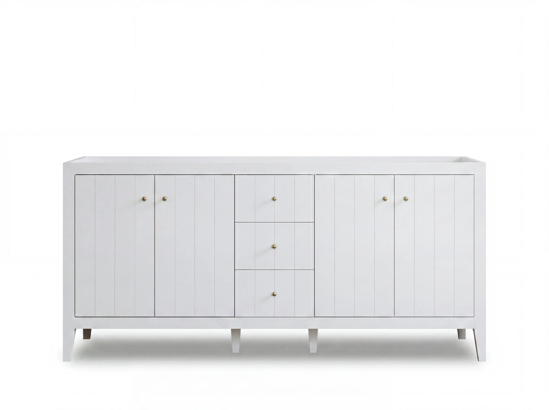 Atlanta 72 in. W x 22 in. D Double Sink Bathroom Vanity | 
              
                White
                
                  
             - ATL_WH_WHQZ_72D - photo №60