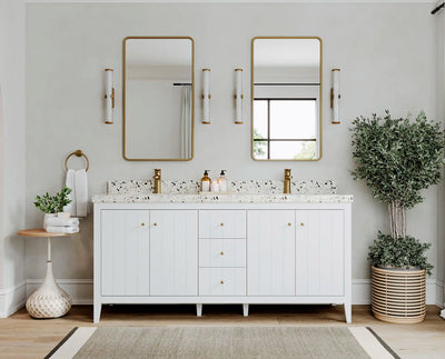 Atlanta 72 in. W x 22 in. D Double Sink Bathroom Vanity