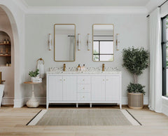 Atlanta 72 in. W x 22 in. D Double Sink Bathroom Vanity - photo 5