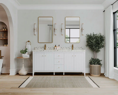 Atlanta 72 in. W x 22 in. D Double Sink Bathroom Vanity