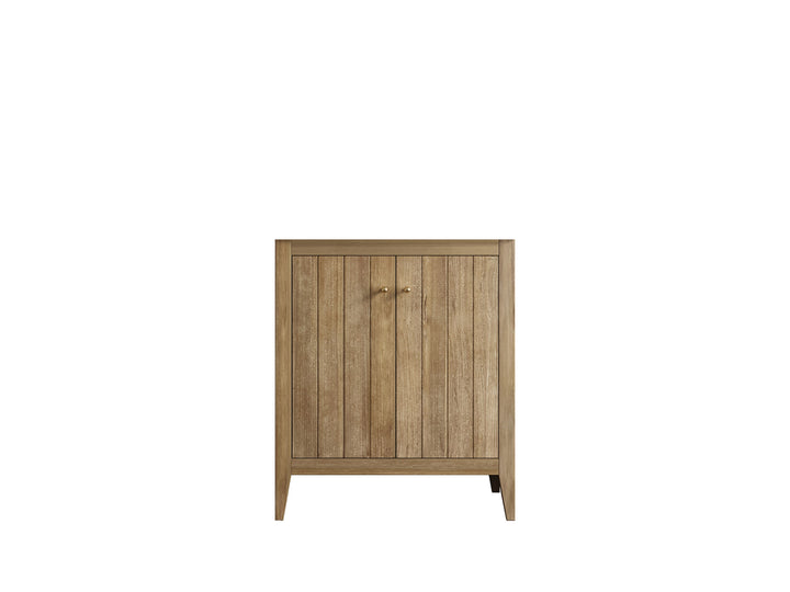 Atlanta Teak Wood 30 in. W x 22 in. D Single Sink Bathroom Vanity - photo 6