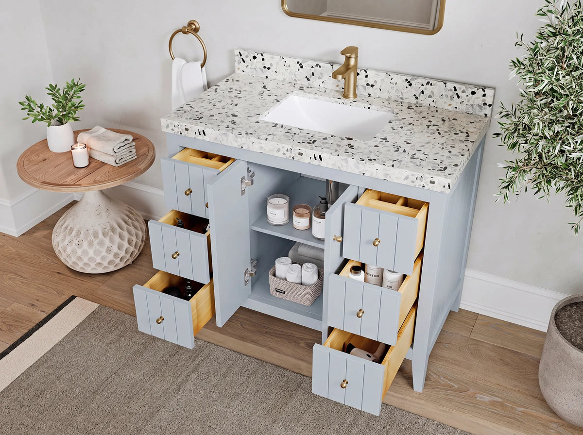 Atlanta 42 in. W x 22 in. D Single Sink Bathroom Vanity