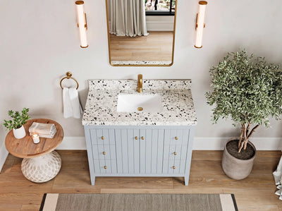 Atlanta 42 in. W x 22 in. D Single Sink Bathroom Vanity