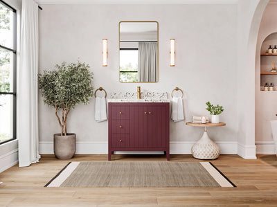 Atlanta 36 in. W x 22 in. D Center Sink Bathroom Vanity for Modern Elegant Bathrooms