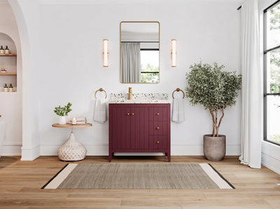 Atlanta 36 in. W x 22 in. D Left Offset Sink Bathroom Vanity