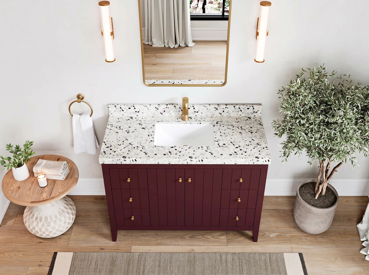 Atlanta 48 in. W x 22 in. D Single Sink Bathroom Vanity
