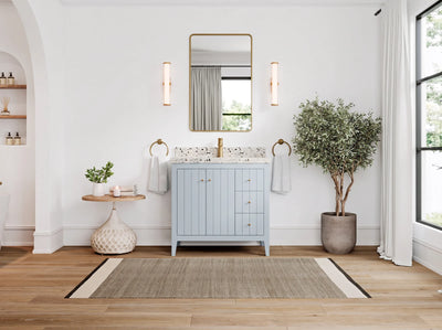 Atlanta 36 in. W x 22 in. D Center Sink Modern Bathroom Vanity
