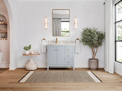 Atlanta 36 in. W x 22 in. D Left Offset Sink Bathroom Vanity