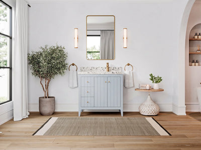 Atlanta 36 in. W x 22 in. D Right Offset Sink Bathroom Vanity