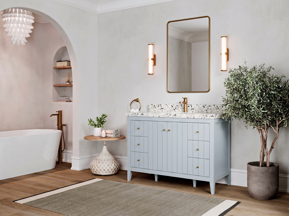 Atlanta 48 in. W x 22 in. D Single Sink Bathroom Vanity