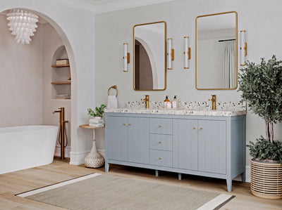 Atlanta 72 in. W x 22 in. D Double Sink Bathroom Vanity