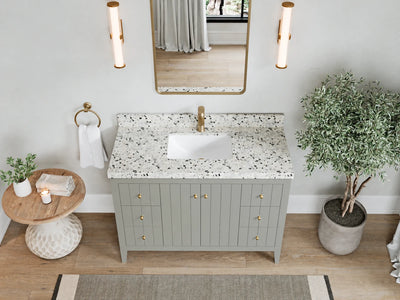 Atlanta 48 in. W x 22 in. D Single Sink Bathroom Vanity