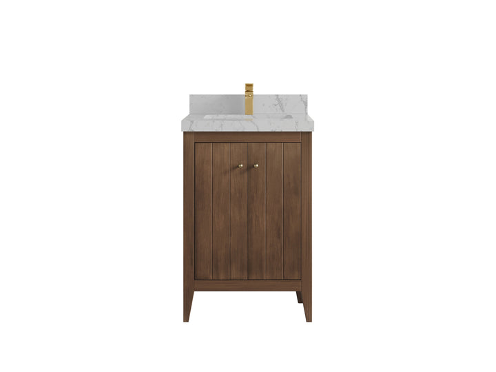Atlanta Teak Wood 24 in. W x 22 in. D Single Sink Bathroom Vanity - photo 43