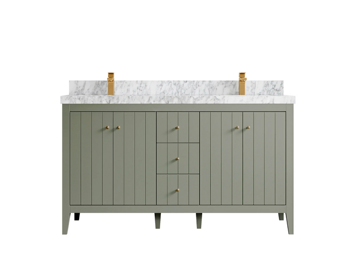 Atlanta 60 in. W x 22 in. D Double Sink Bathroom Vanity - photo 27