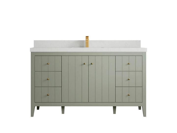 Atlanta 60 in. W x 22 in. D Single Sink Bathroom Vanity - photo 17